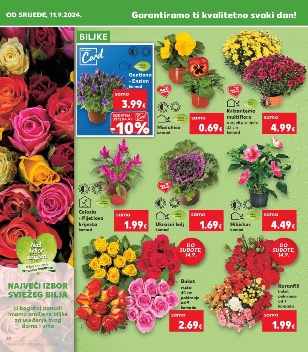 Kaufland katalog Akcija 11.09.-17.09.2024. Split, Osijek, Zagreb-Barutanski jarak
