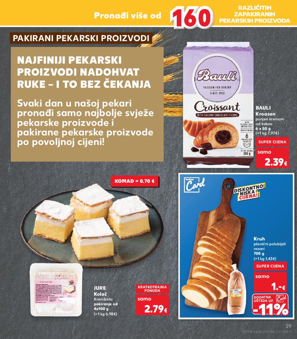 Kaufland katalog Akcija 11.09.-17.09.2024. Split, Osijek, Zagreb-Barutanski jarak