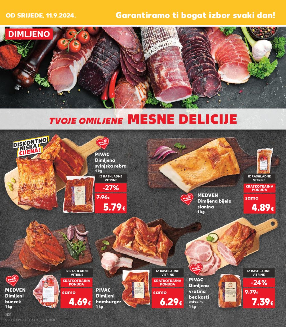 Kaufland katalog Akcija 11.09.-17.09.2024. Split, Osijek, Zagreb-Barutanski jarak