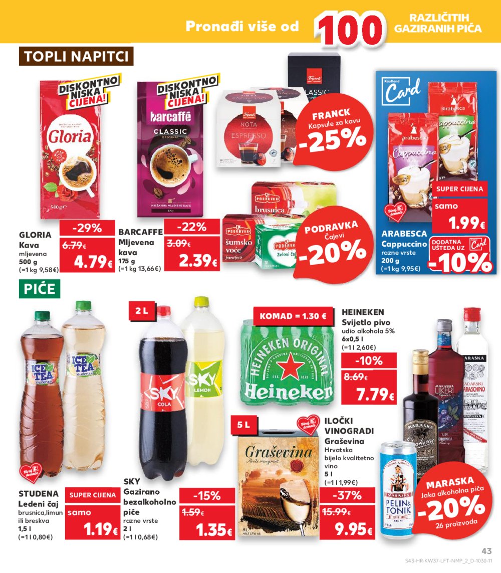 Kaufland katalog Akcija 11.09.-17.09.2024. Split, Osijek, Zagreb-Barutanski jarak