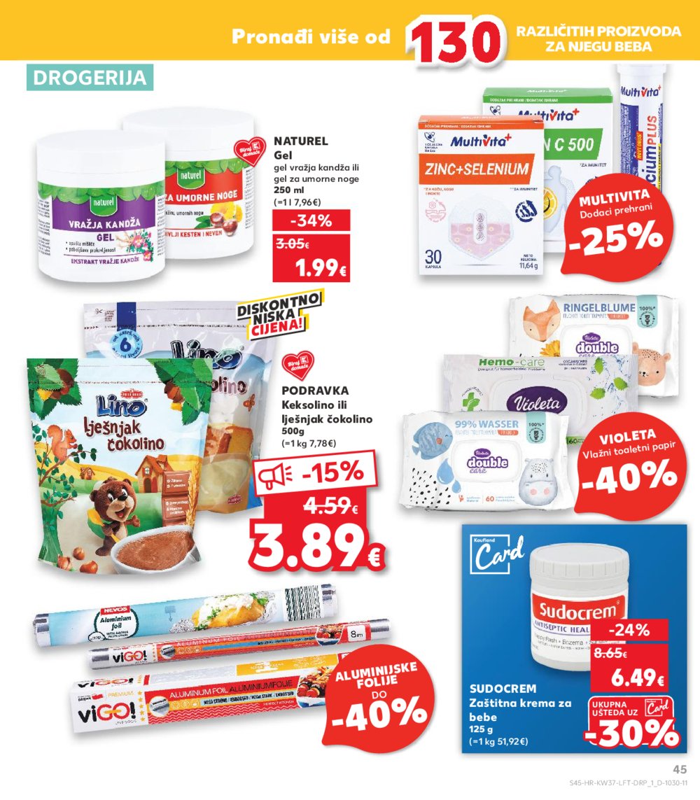 Kaufland katalog Akcija 11.09.-17.09.2024. Split, Osijek, Zagreb-Barutanski jarak