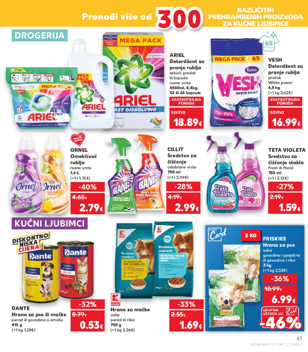 Kaufland katalog Akcija 11.09.-17.09.2024. Split, Osijek, Zagreb-Barutanski jarak