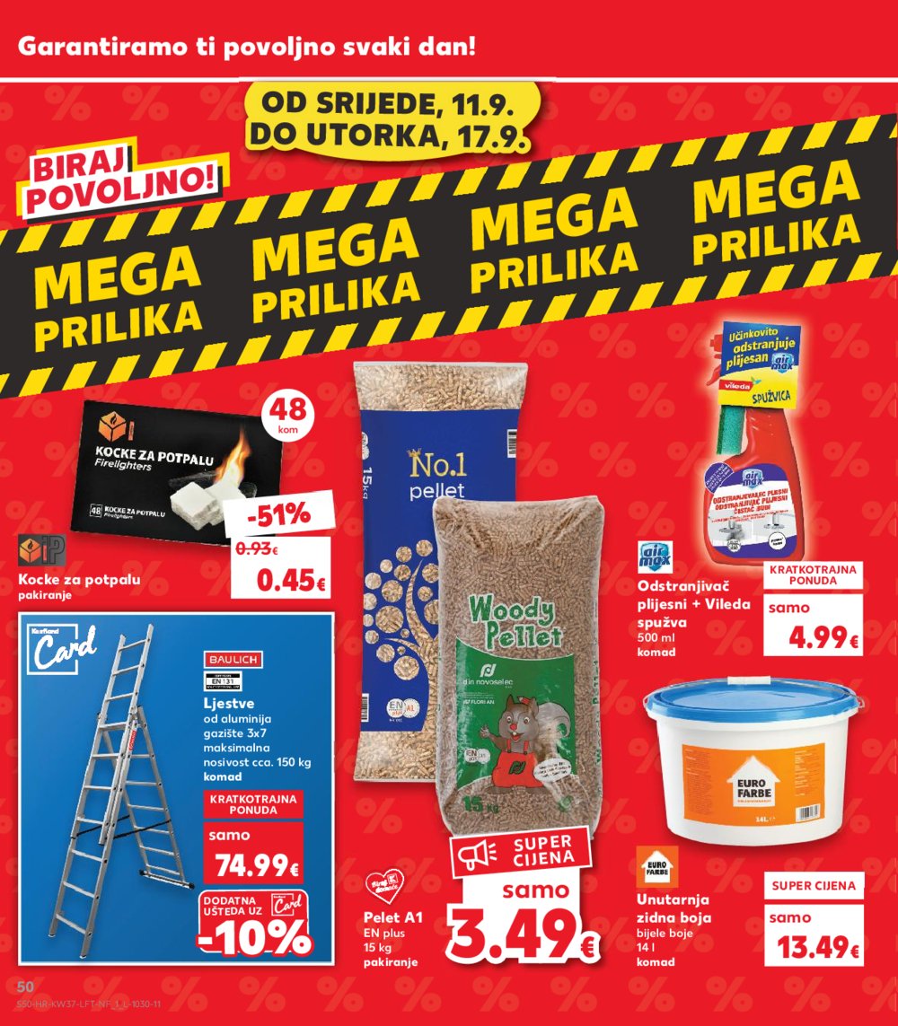 Kaufland katalog Akcija 11.09.-17.09.2024. Split, Osijek, Zagreb-Barutanski jarak
