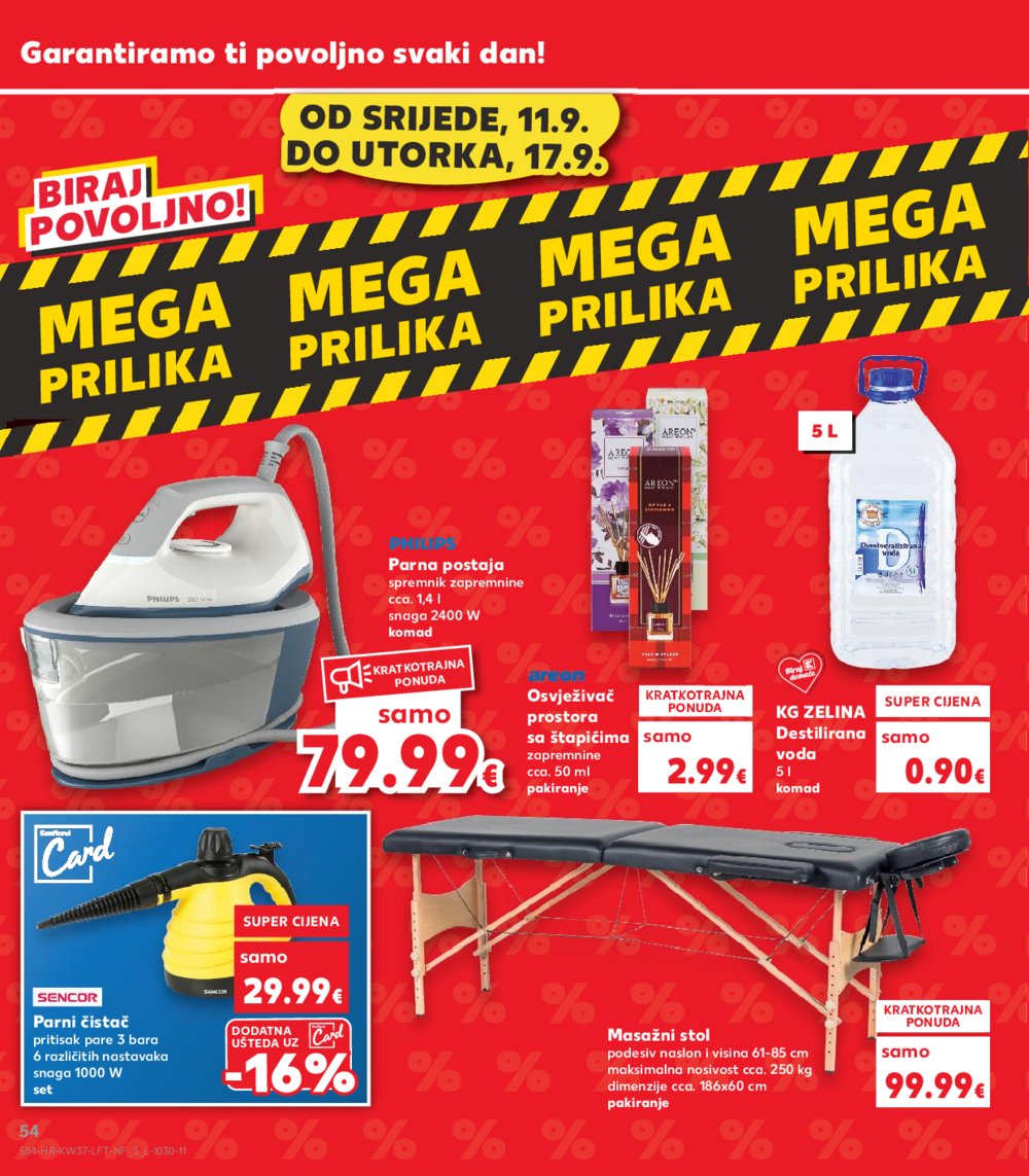 Kaufland katalog Akcija 11.09.-17.09.2024. Split, Osijek, Zagreb-Barutanski jarak