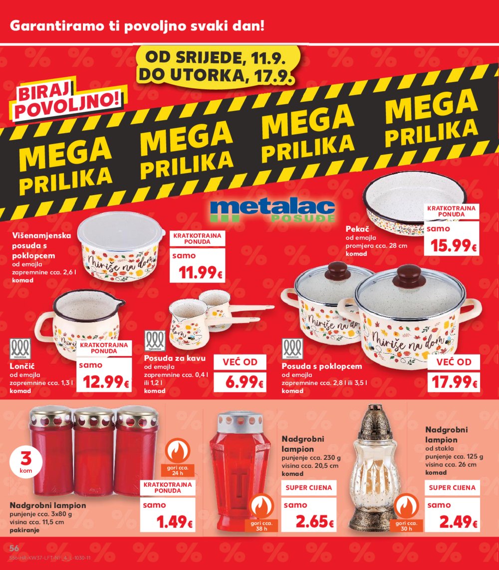 Kaufland katalog Akcija 11.09.-17.09.2024. Split, Osijek, Zagreb-Barutanski jarak