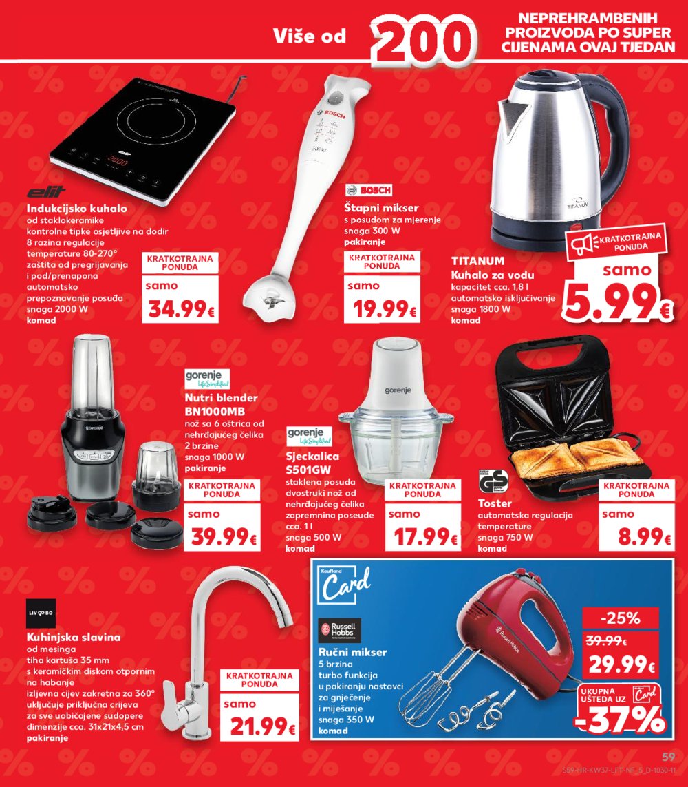 Kaufland katalog Akcija 11.09.-17.09.2024. Split, Osijek, Zagreb-Barutanski jarak