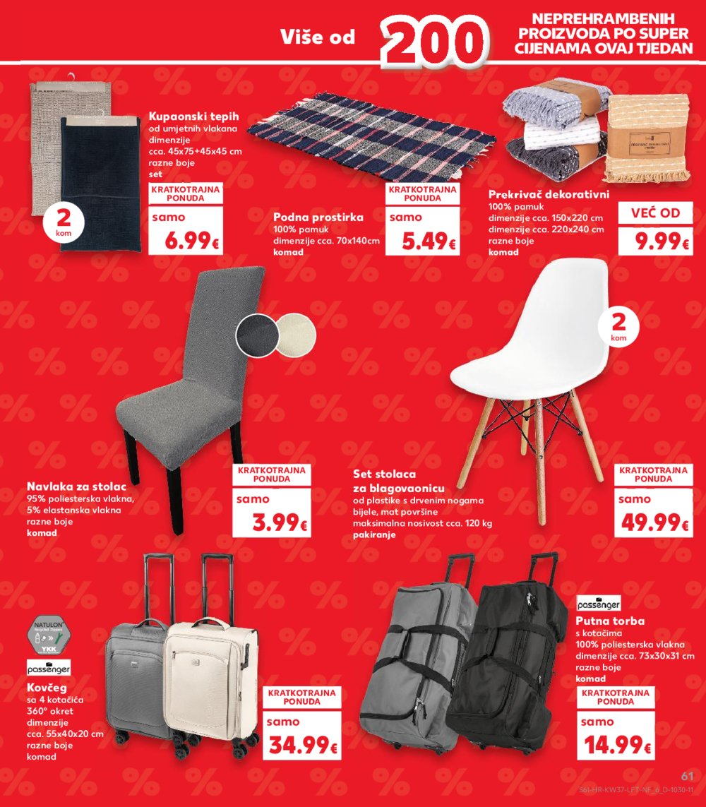Kaufland katalog Akcija 11.09.-17.09.2024. Split, Osijek, Zagreb-Barutanski jarak