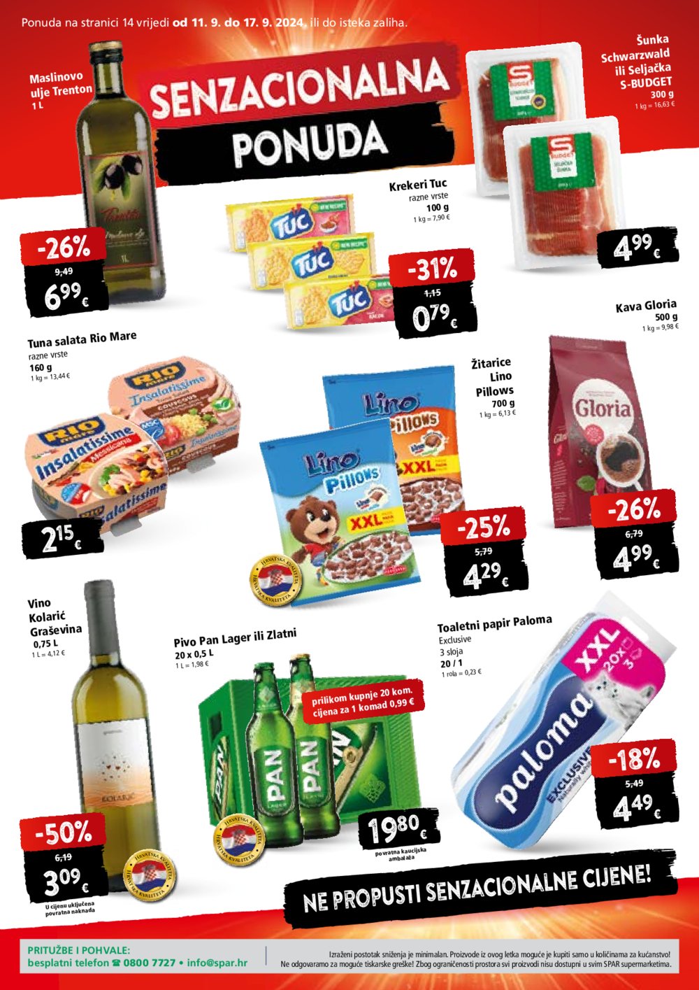 SPAR katalog Akcija 11.09.-17.09.2024.