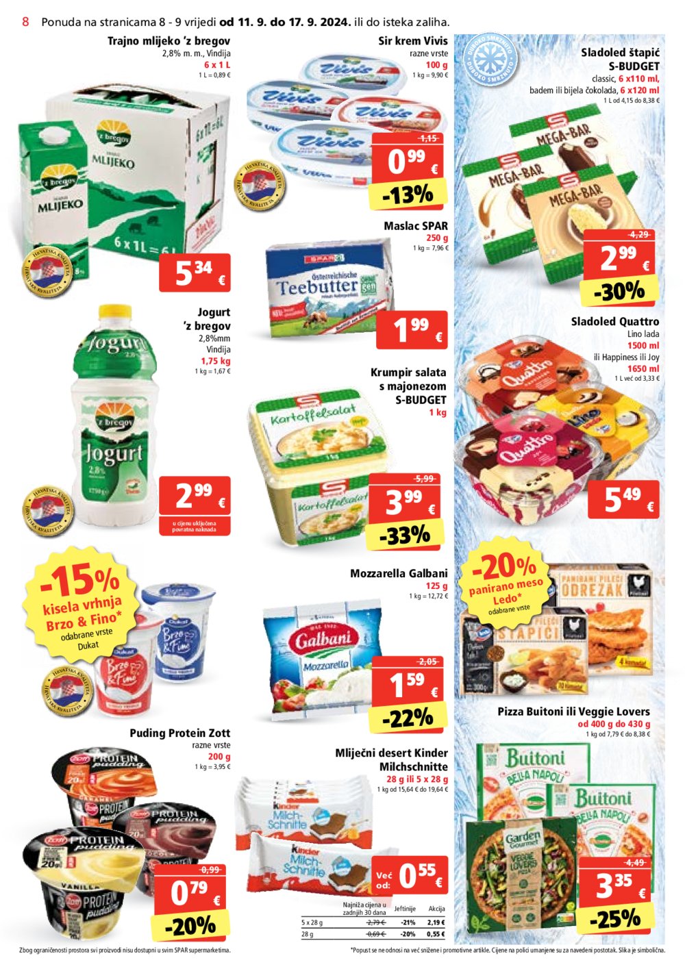 SPAR katalog Akcija 11.09.-17.09.2024.