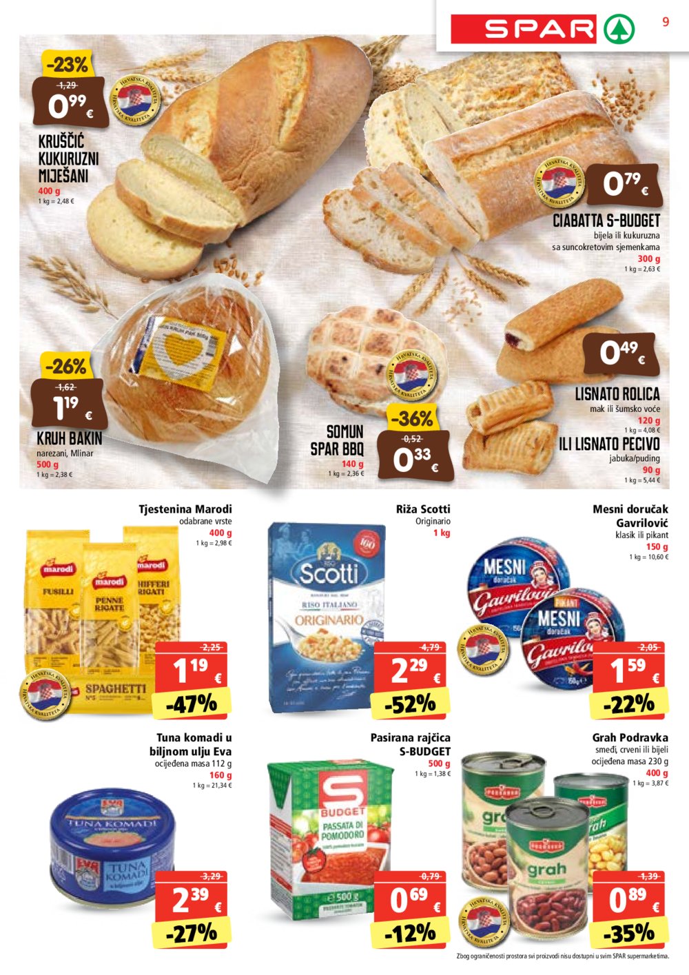 SPAR katalog Akcija 11.09.-17.09.2024.