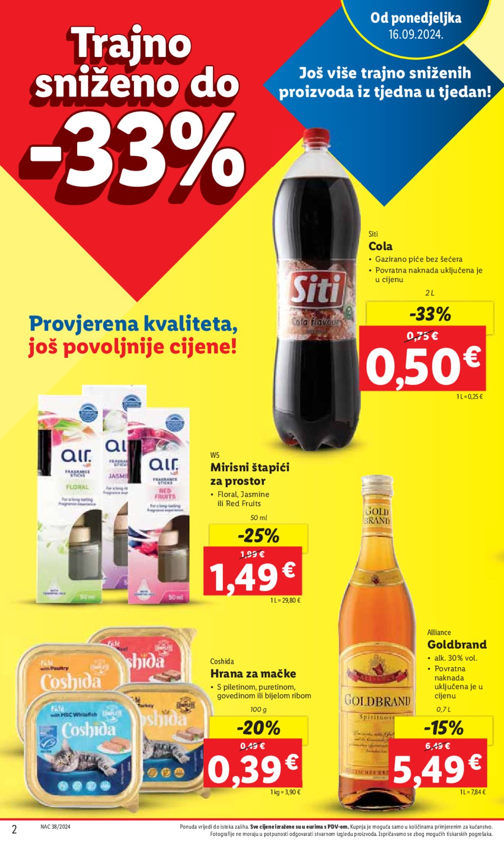 Lidl katalog Super ponuda od ponedjeljka 16.09.-22.09.2024.