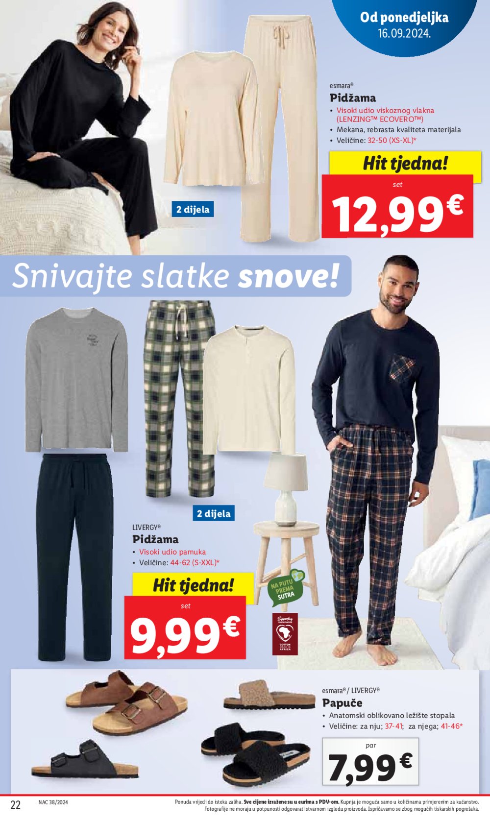 Lidl katalog Super ponuda od ponedjeljka 16.09.-22.09.2024.