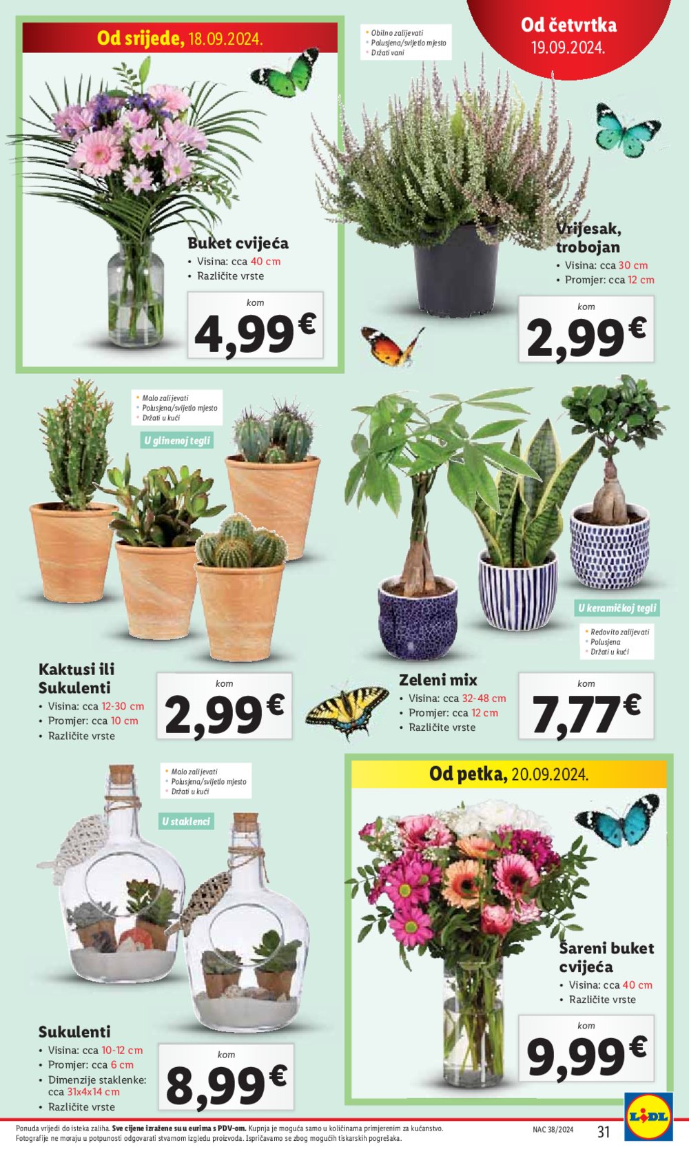 Lidl katalog Super ponuda od ponedjeljka 16.09.-22.09.2024.