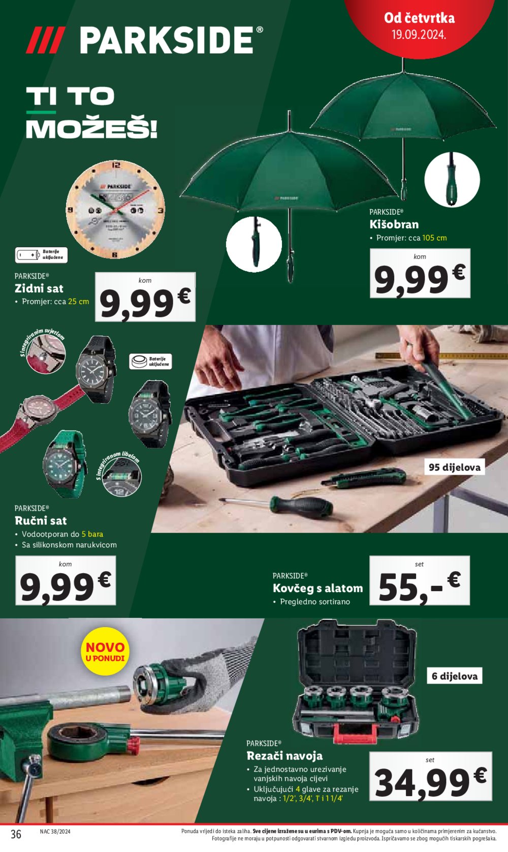 Lidl katalog Super ponuda od ponedjeljka 16.09.-22.09.2024.