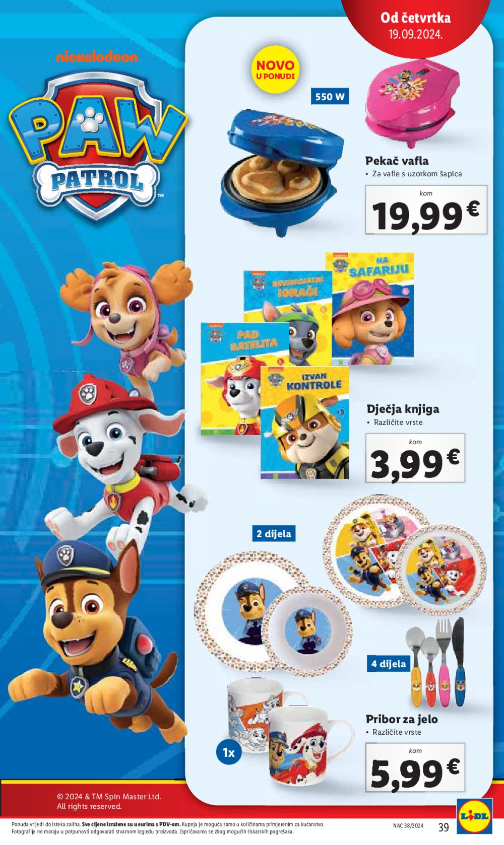 Lidl katalog Super ponuda od ponedjeljka 16.09.-22.09.2024.