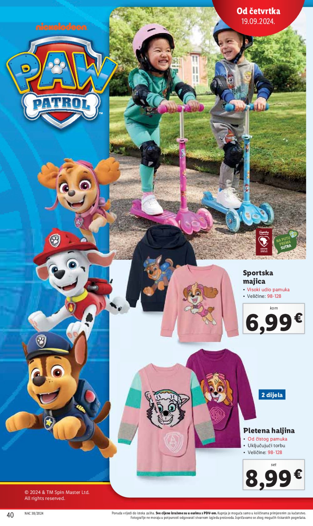 Lidl katalog Super ponuda od ponedjeljka 16.09.-22.09.2024.