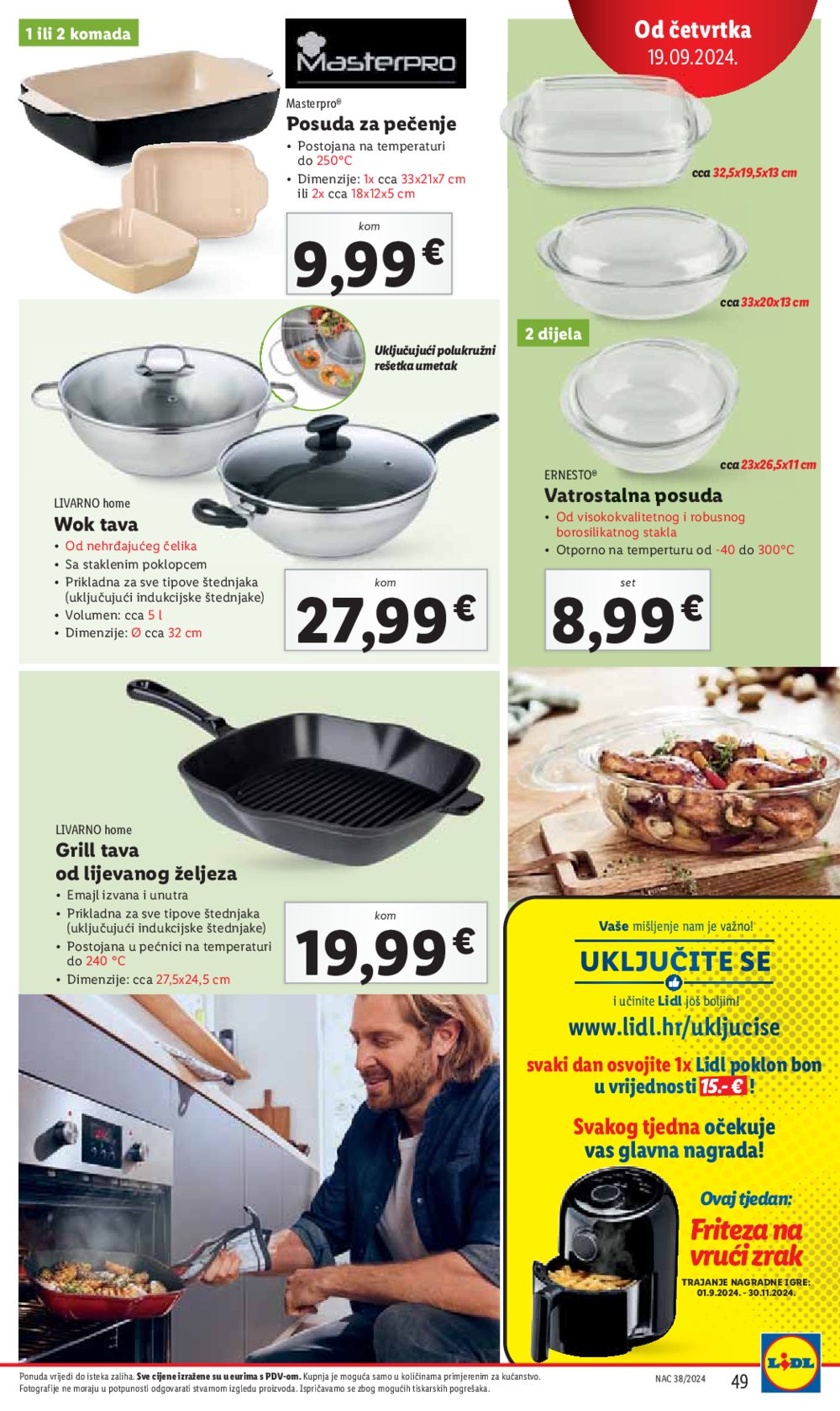 Lidl katalog Super ponuda od ponedjeljka 16.09.-22.09.2024.