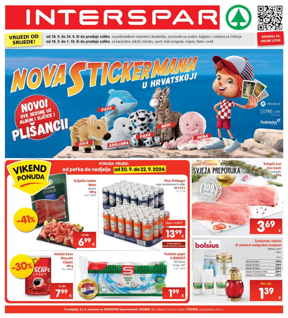 INTERSPAR katalog Akcija 18.09.-24.09.2024.