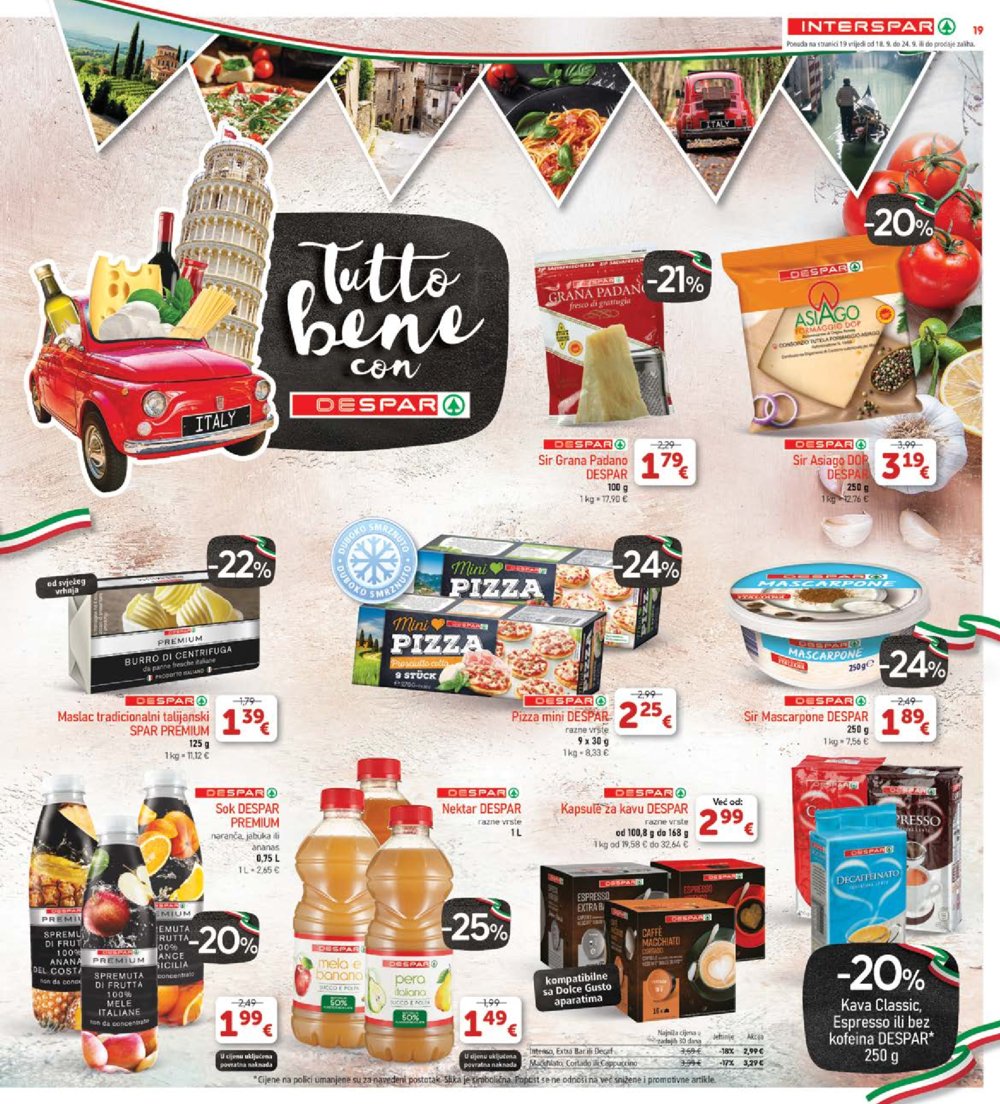 INTERSPAR katalog Akcija 18.09.-24.09.2024.