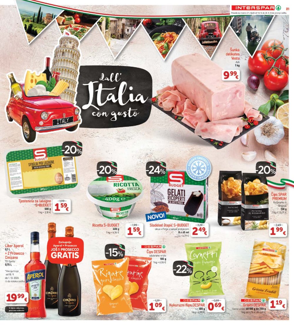 INTERSPAR katalog Akcija 18.09.-24.09.2024.