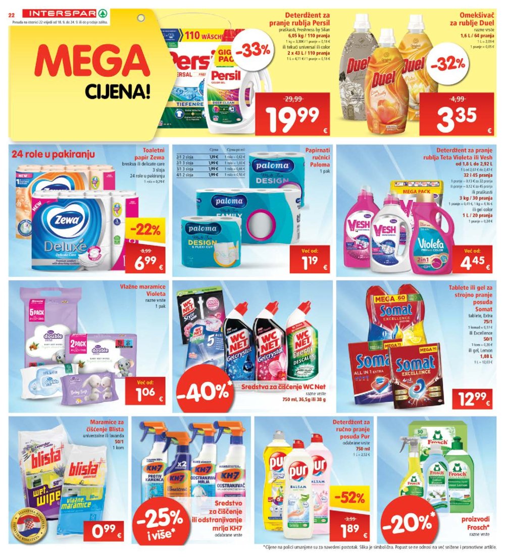 INTERSPAR katalog Akcija 18.09.-24.09.2024.