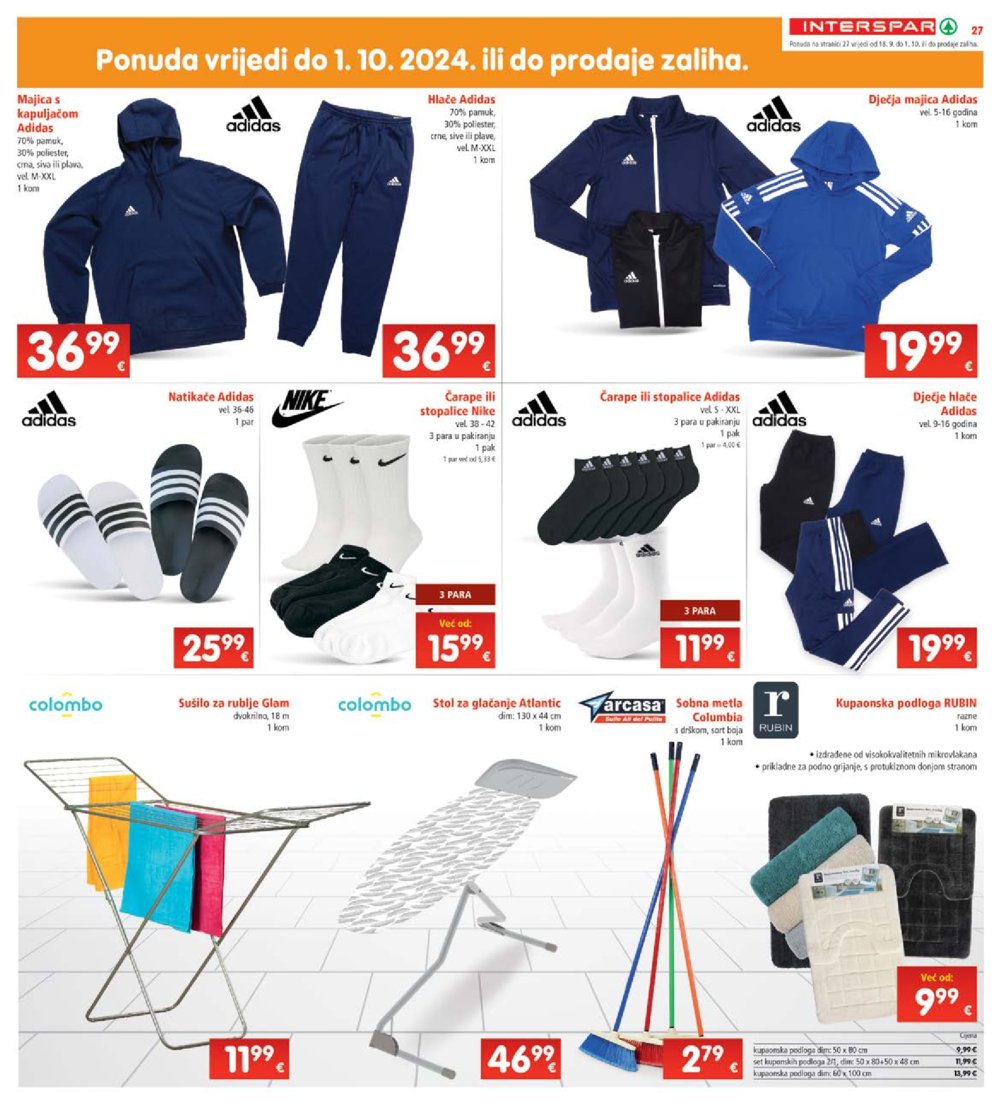 INTERSPAR katalog Akcija 18.09.-24.09.2024.