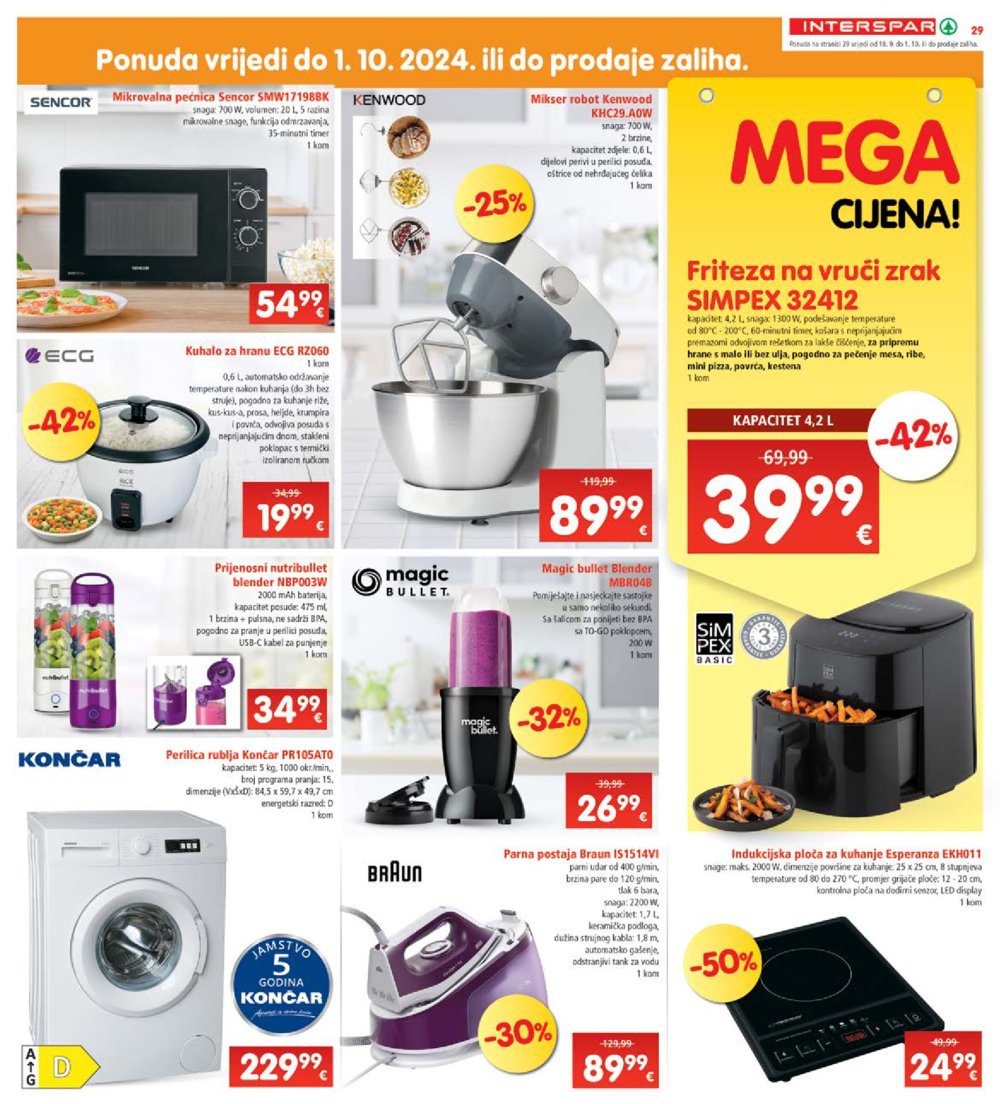 INTERSPAR katalog Akcija 18.09.-24.09.2024.