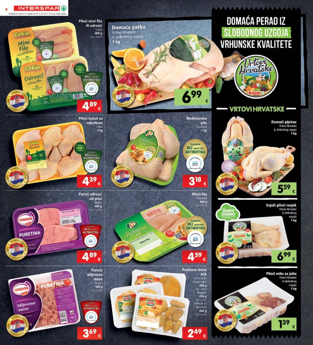 INTERSPAR katalog Akcija 18.09.-24.09.2024.