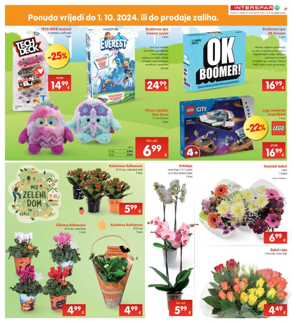 INTERSPAR katalog Akcija 18.09.-24.09.2024.