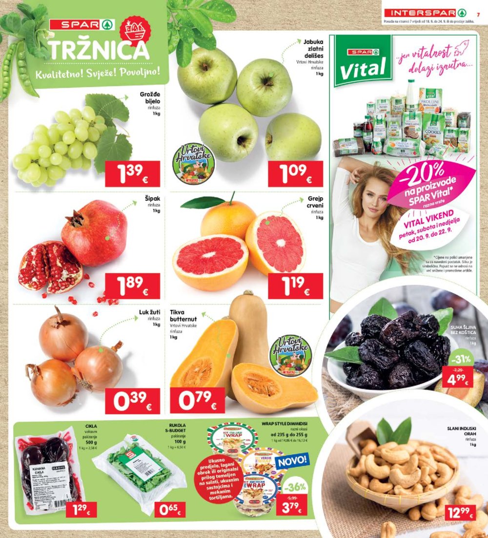 INTERSPAR katalog Akcija 18.09.-24.09.2024.