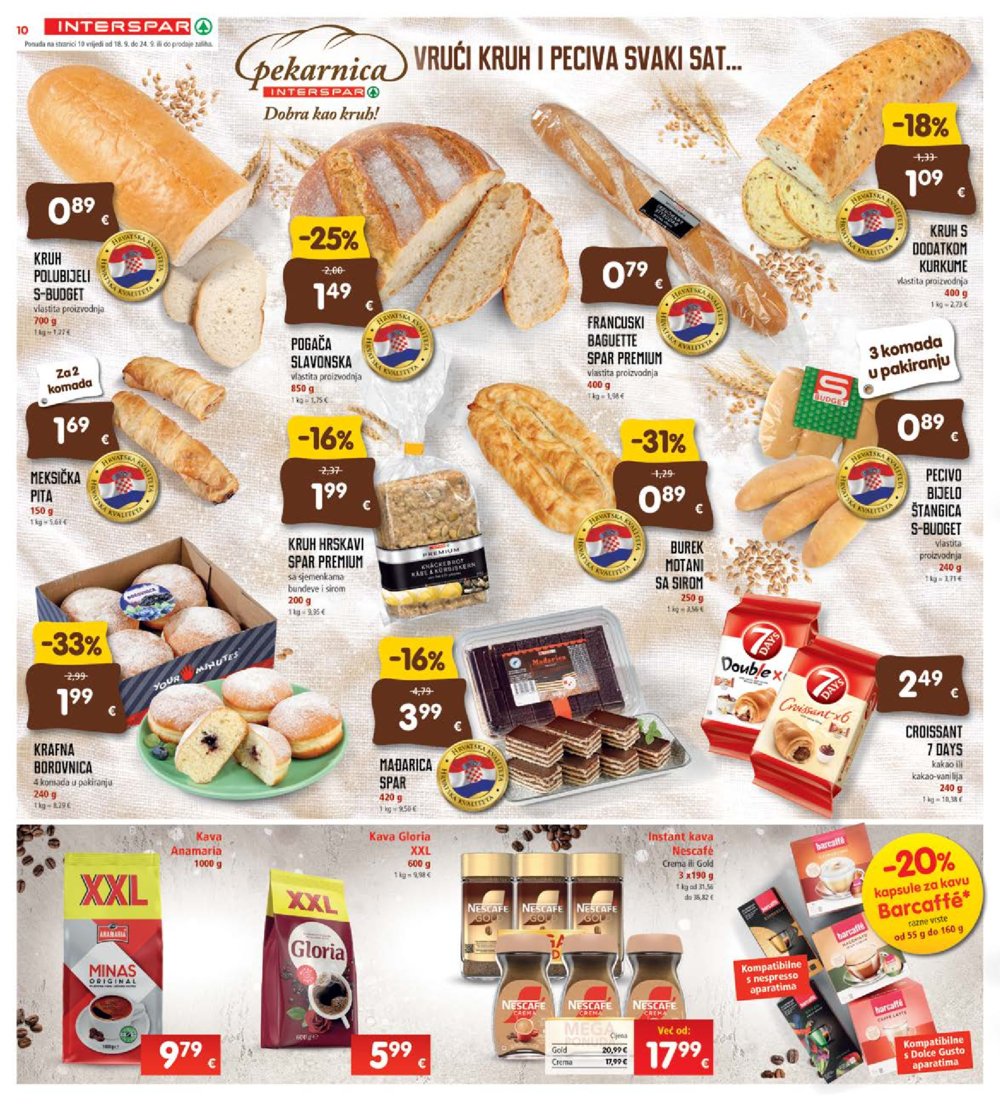 INTERSPAR katalog Akcija 18.09.-24.09.2024.