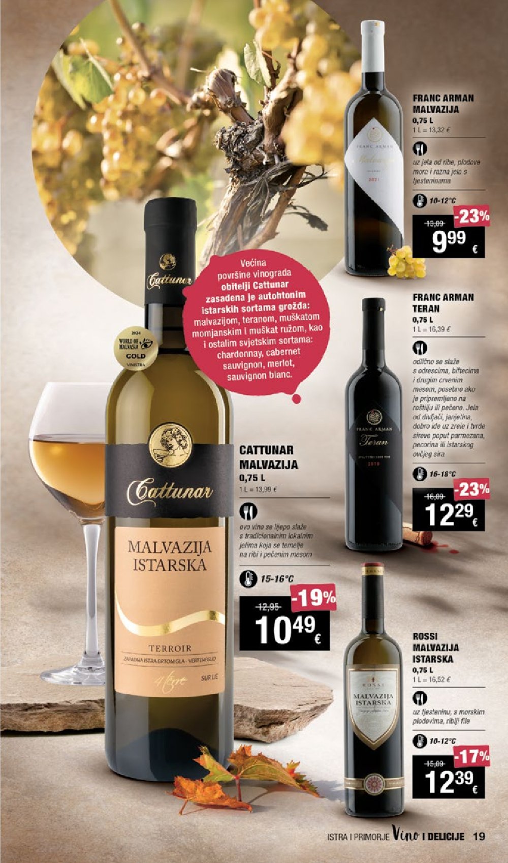 INTERSPAR katalog Vino 19.09.-09.10.2024.