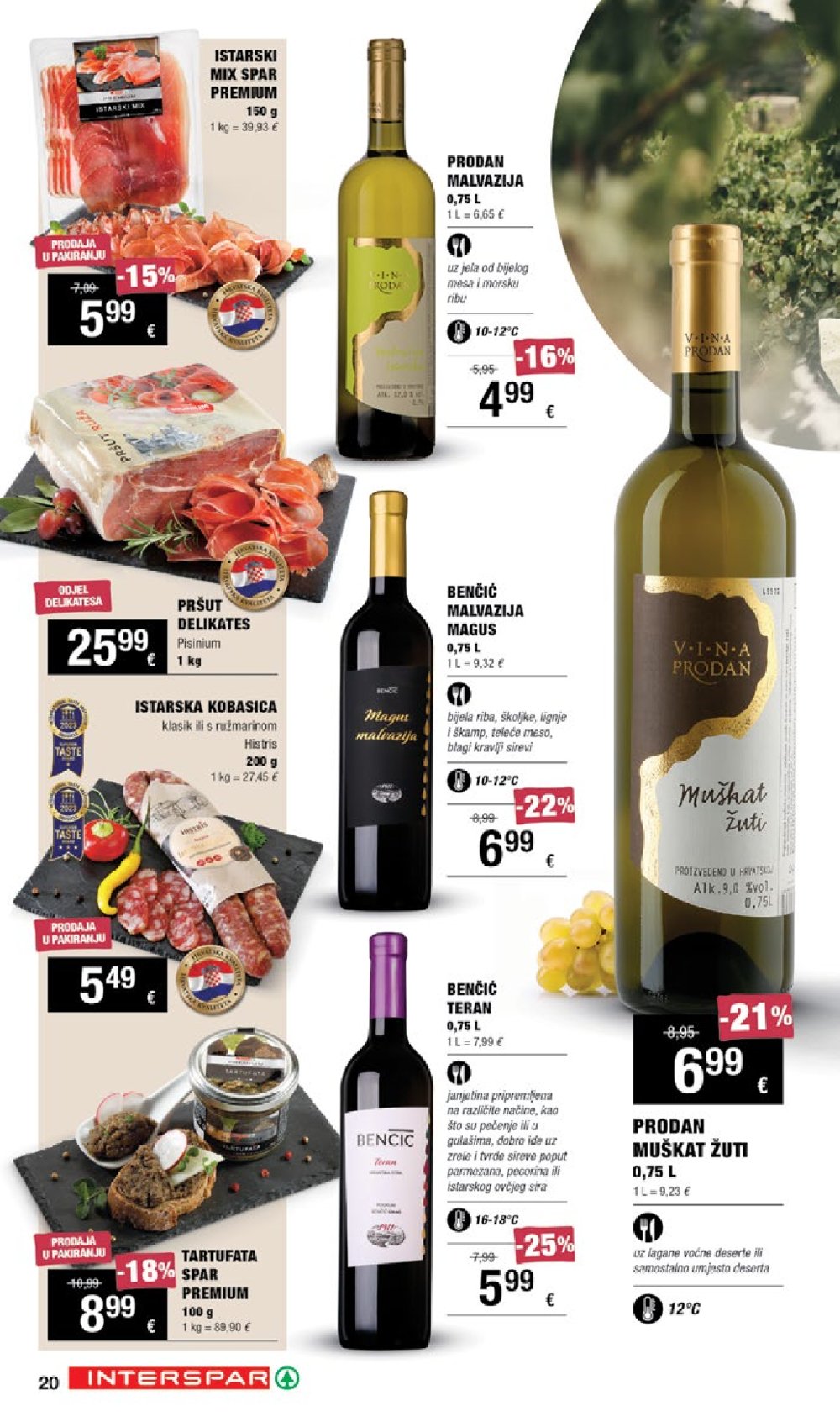 INTERSPAR katalog Vino 19.09.-09.10.2024.