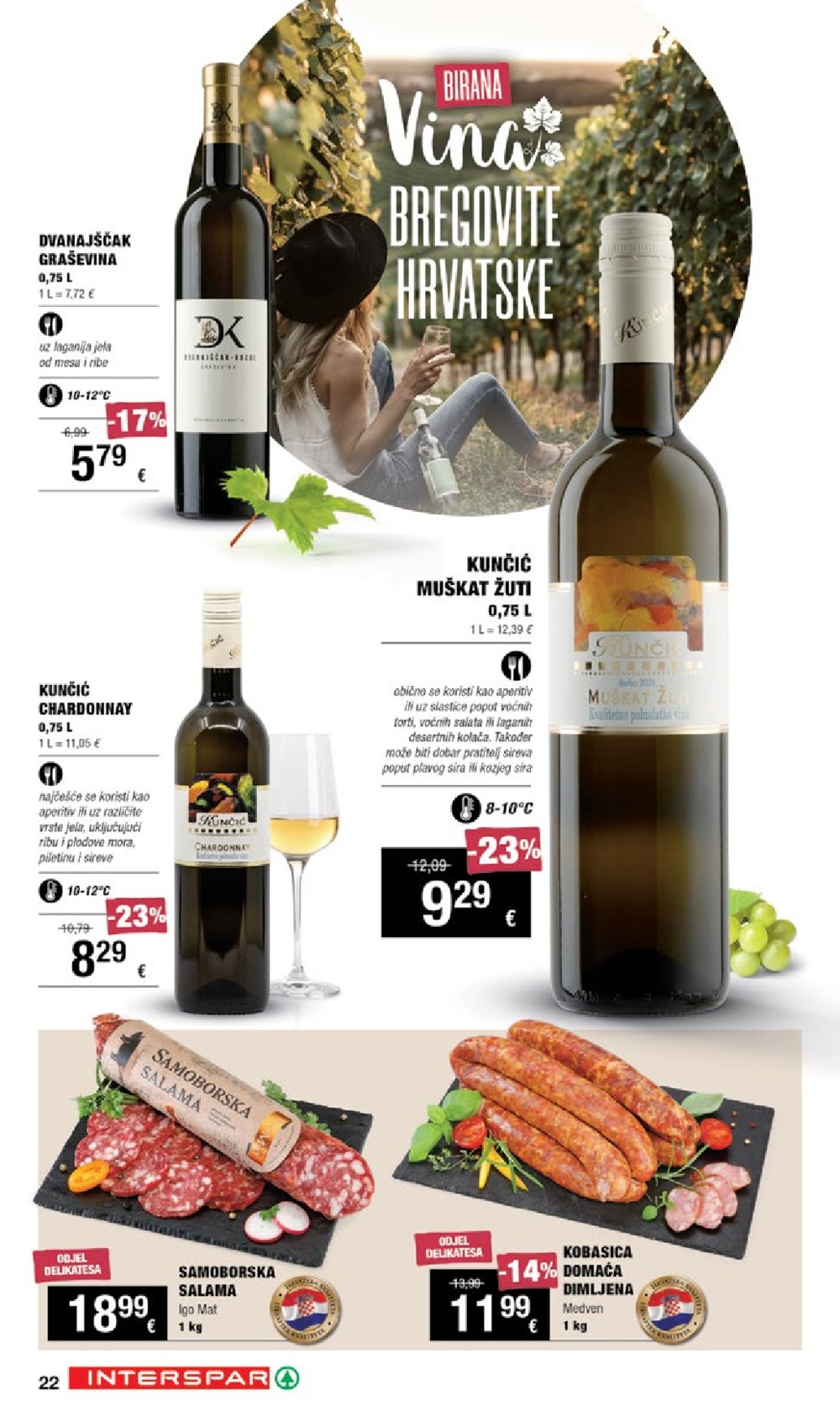 INTERSPAR katalog Vino 19.09.-09.10.2024.