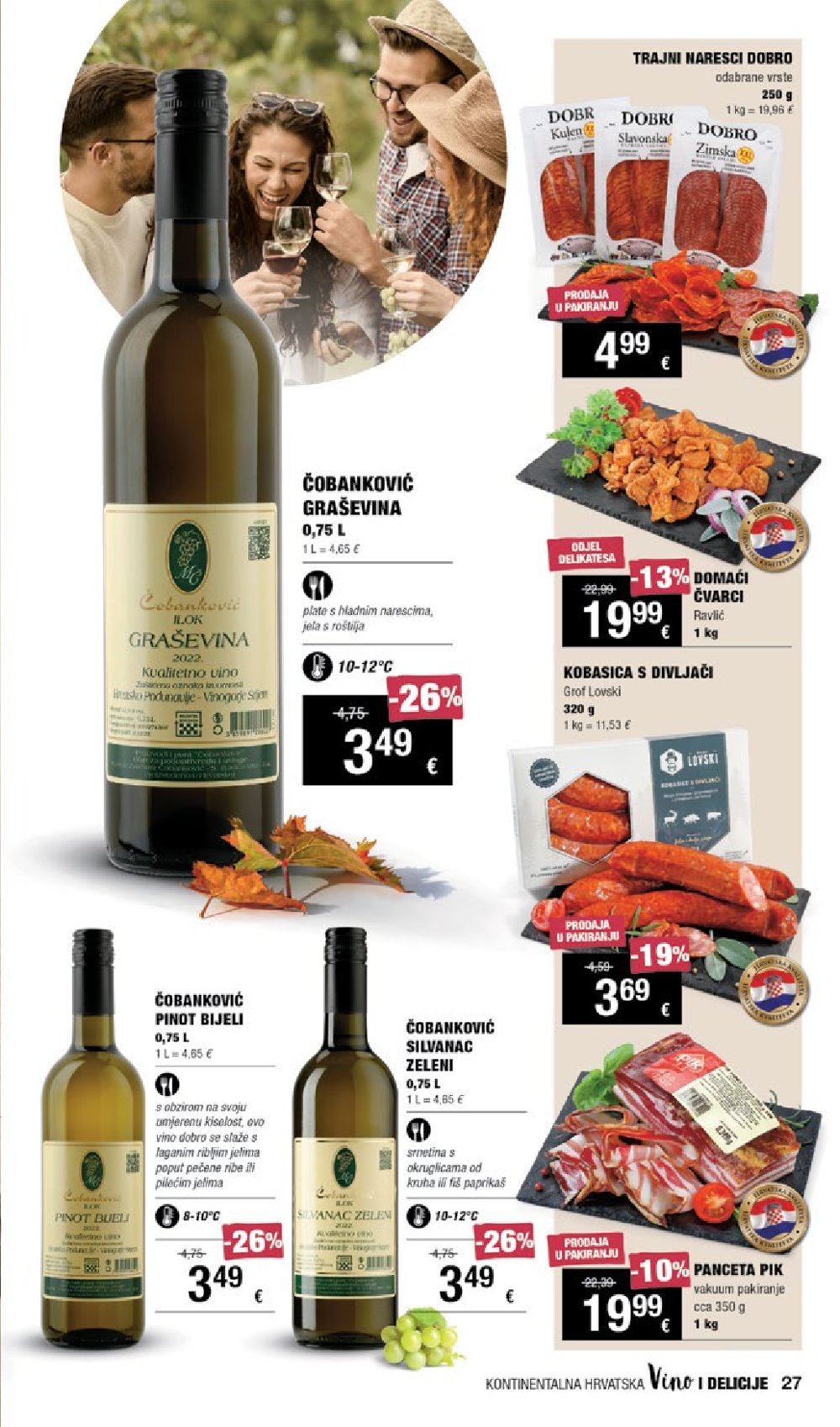 INTERSPAR katalog Vino 19.09.-09.10.2024.