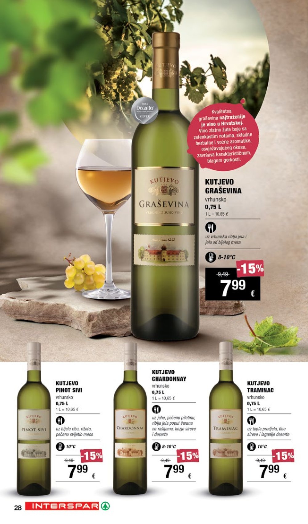 INTERSPAR katalog Vino 19.09.-09.10.2024.