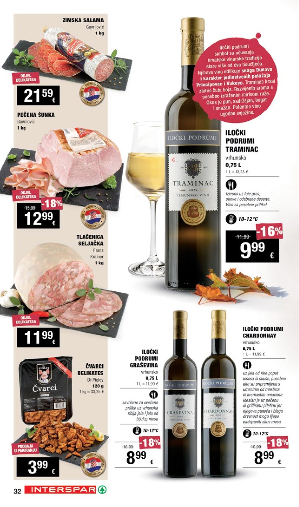 INTERSPAR katalog Vino 19.09.-09.10.2024.