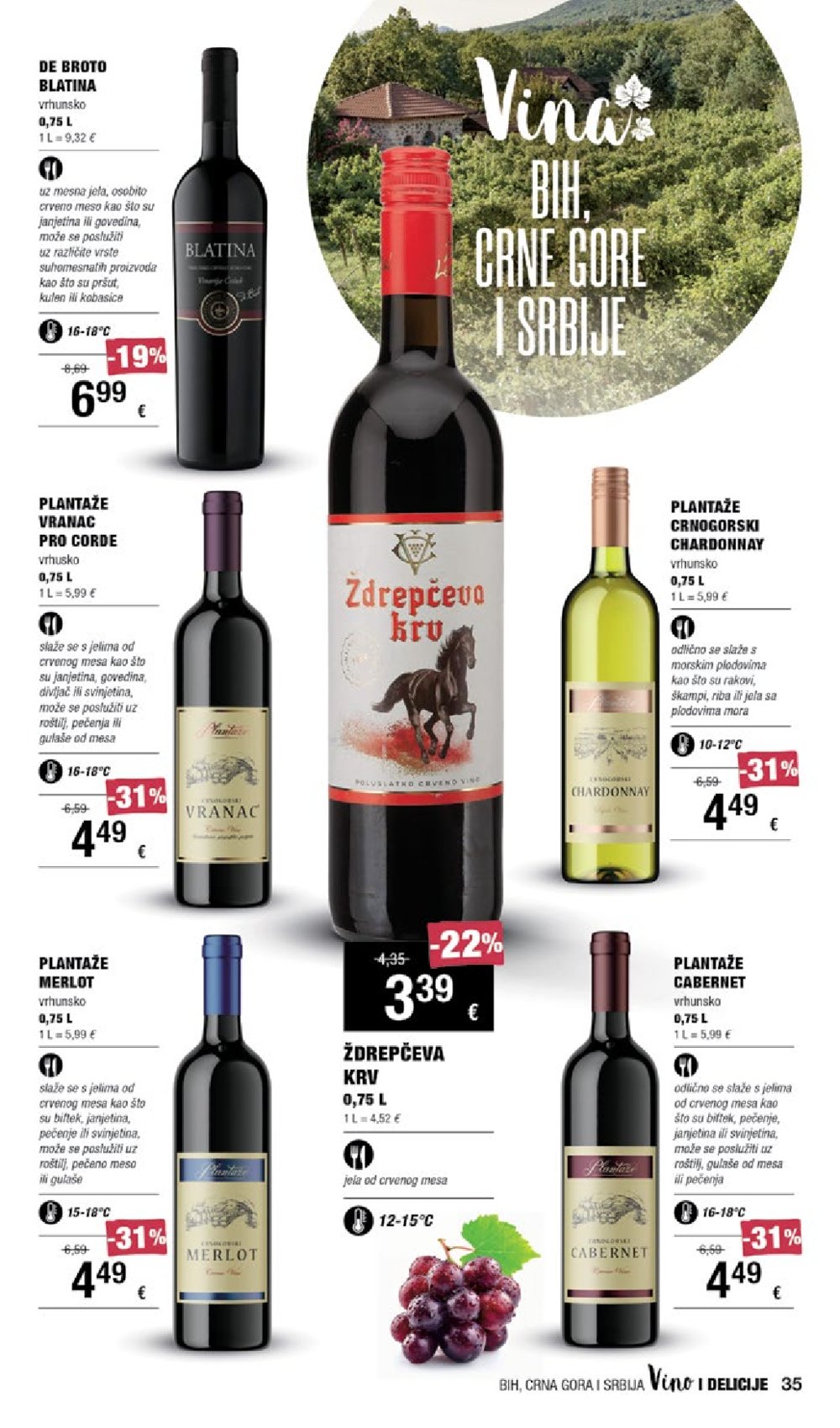 INTERSPAR katalog Vino 19.09.-09.10.2024.