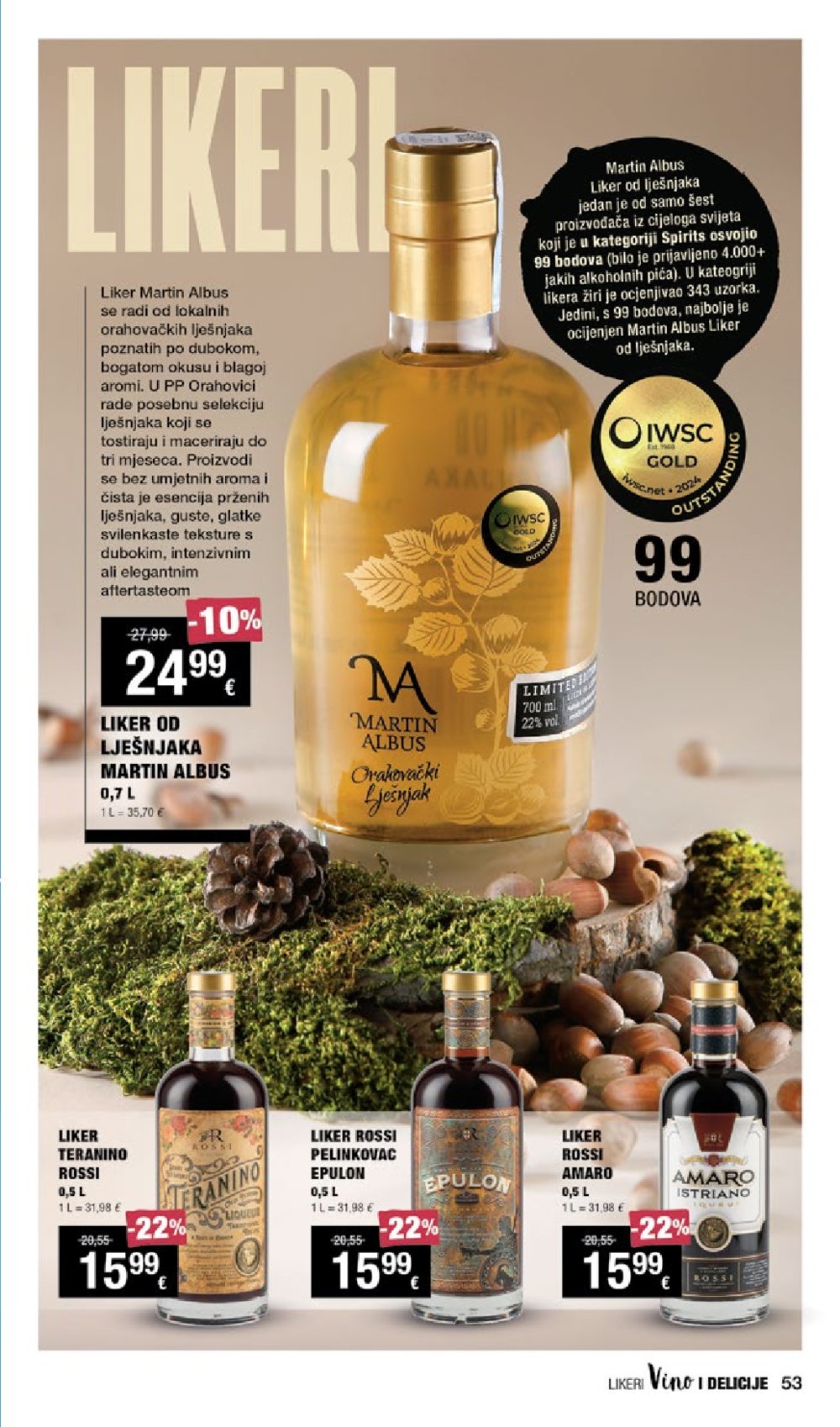 INTERSPAR katalog Vino 19.09.-09.10.2024.