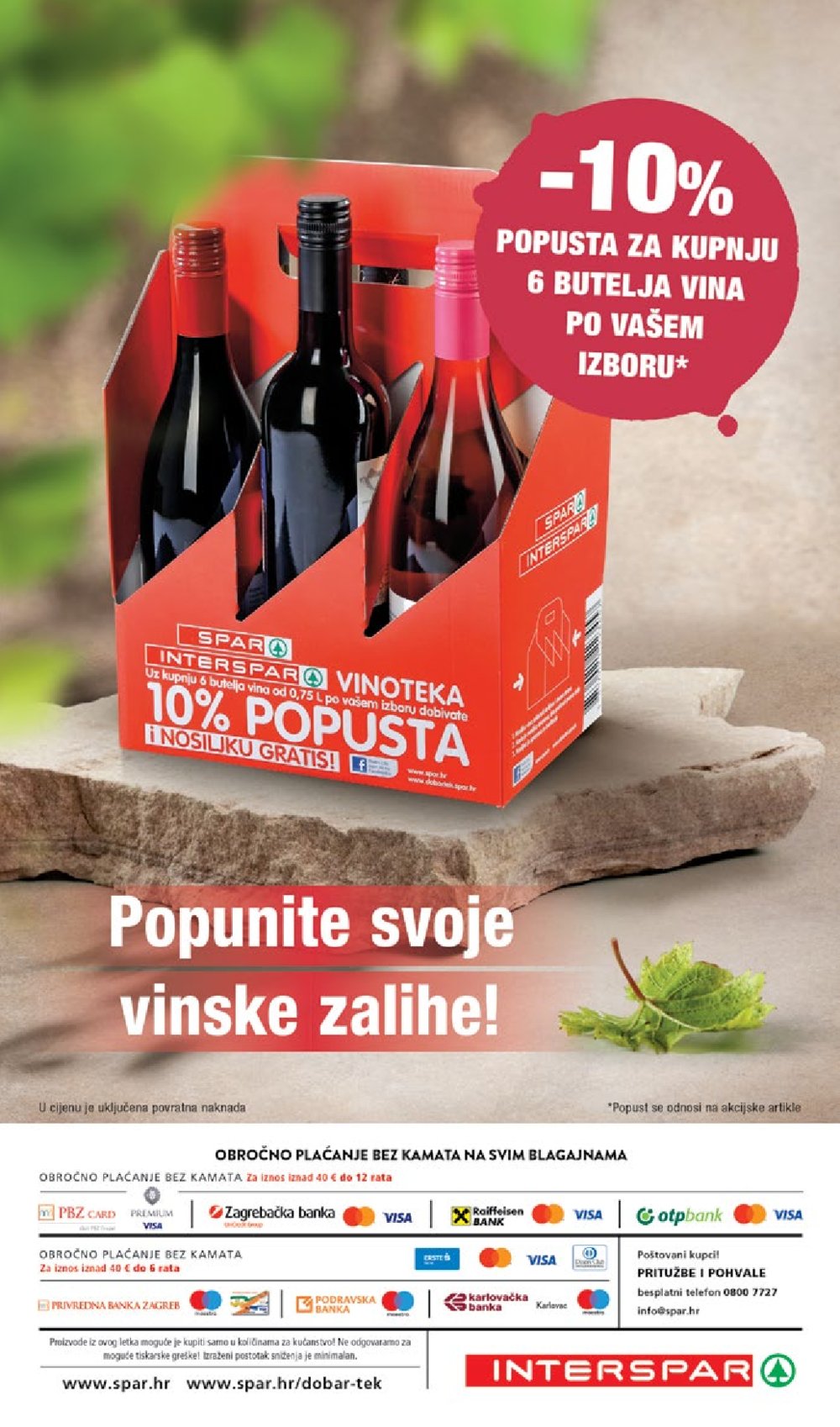 INTERSPAR katalog Vino 19.09.-09.10.2024.