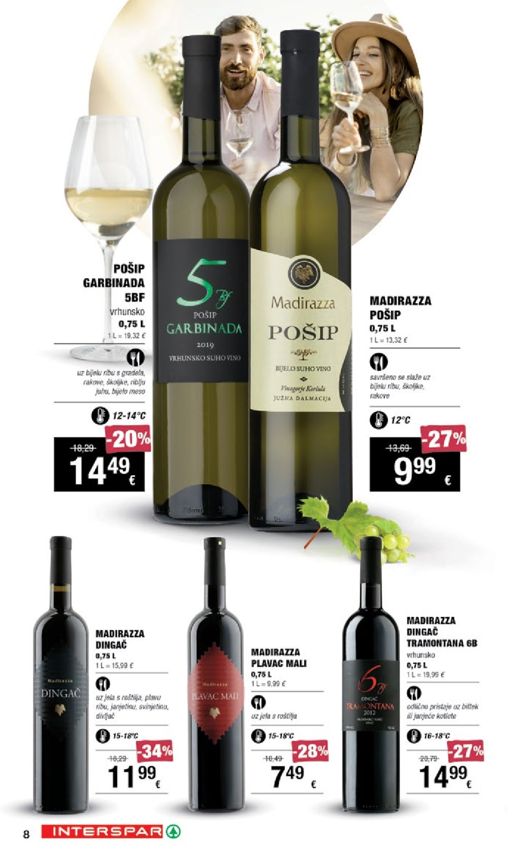 INTERSPAR katalog Vino 19.09.-09.10.2024.