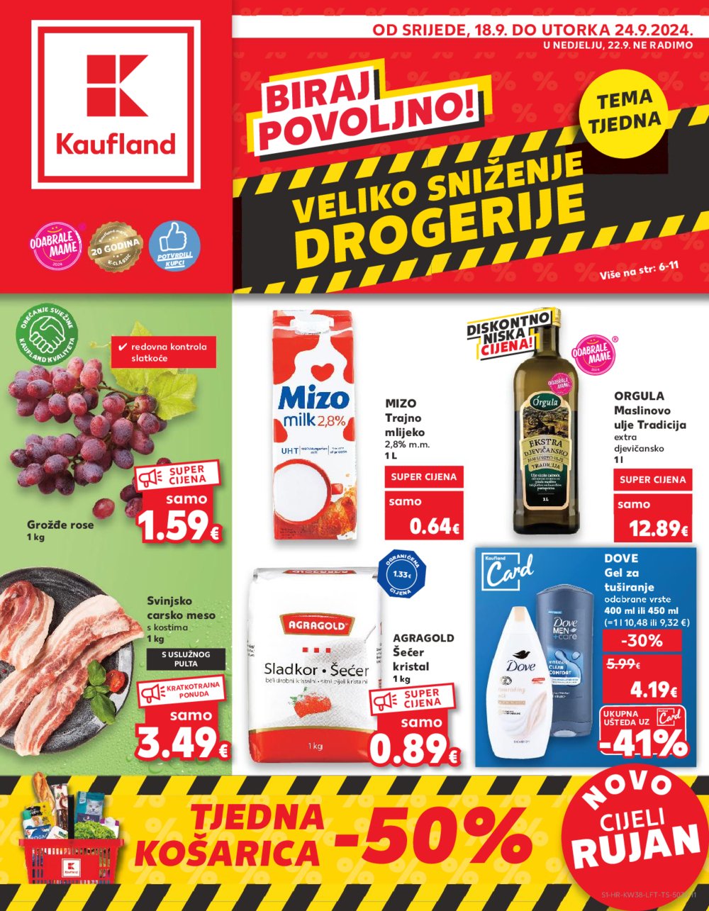 Kaufland katalog Akcija 18.09.-24.09.2024. Dugo Selo