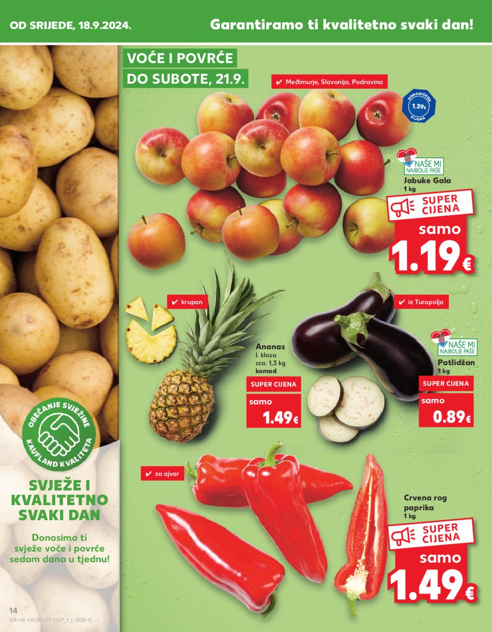 Kaufland katalog Akcija 18.09.-24.09.2024. Dugo Selo