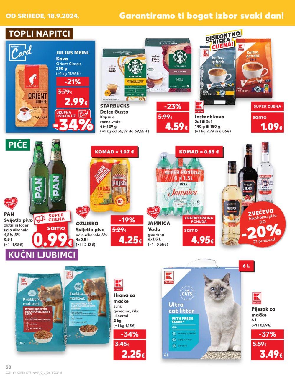 Kaufland katalog Akcija 18.09.-24.09.2024. Dugo Selo