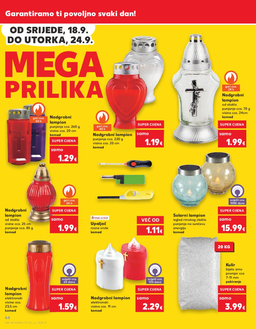 Kaufland katalog Akcija 18.09.-24.09.2024. Dugo Selo