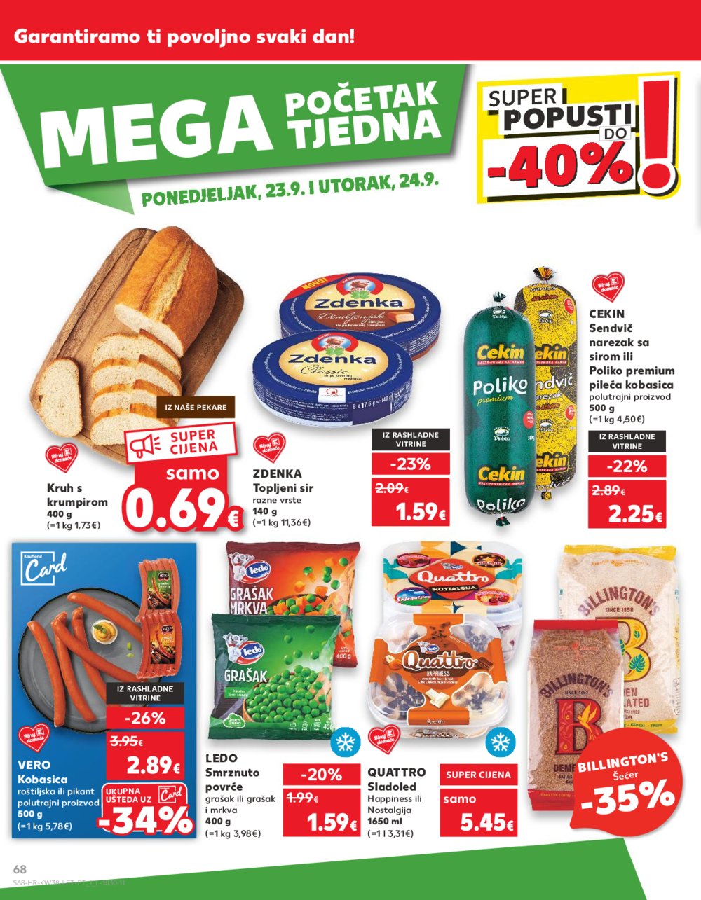 Kaufland katalog Akcija 18.09.-24.09.2024. Dugo Selo