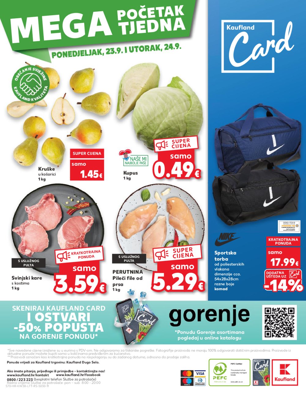 Kaufland katalog Akcija 18.09.-24.09.2024. Dugo Selo