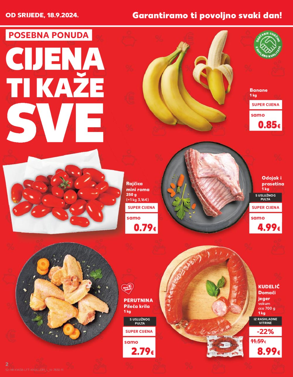 Kaufland katalog Akcija 18.09.-24.09.2024. Ivanec