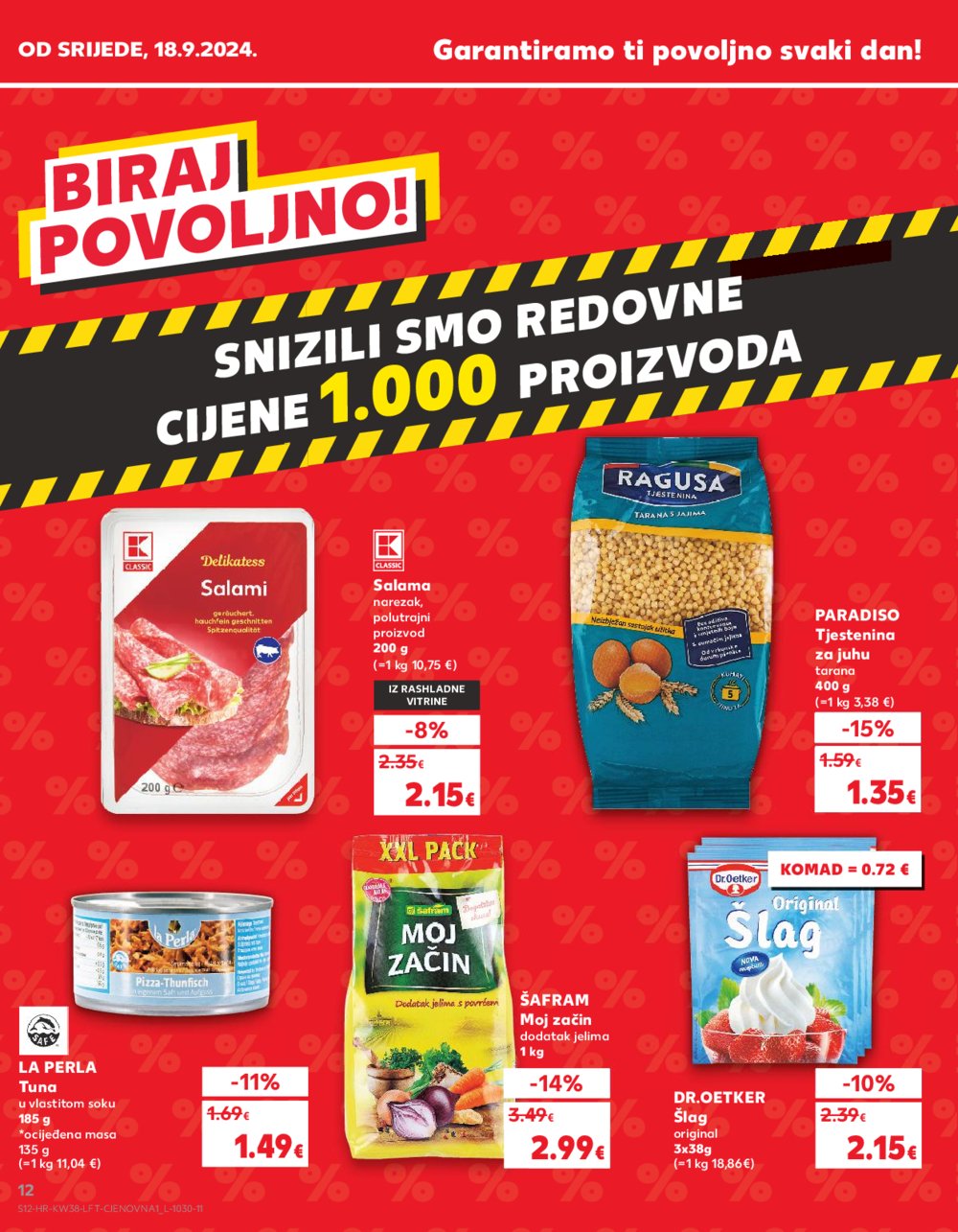 Kaufland katalog Akcija 18.09.-24.09.2024. Ivanec