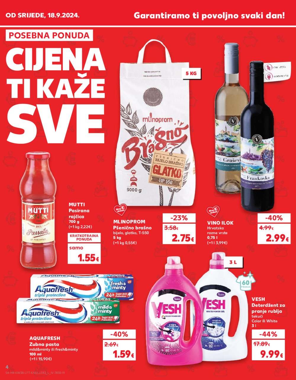 Kaufland katalog Akcija 18.09.-24.09.2024. Ivanec